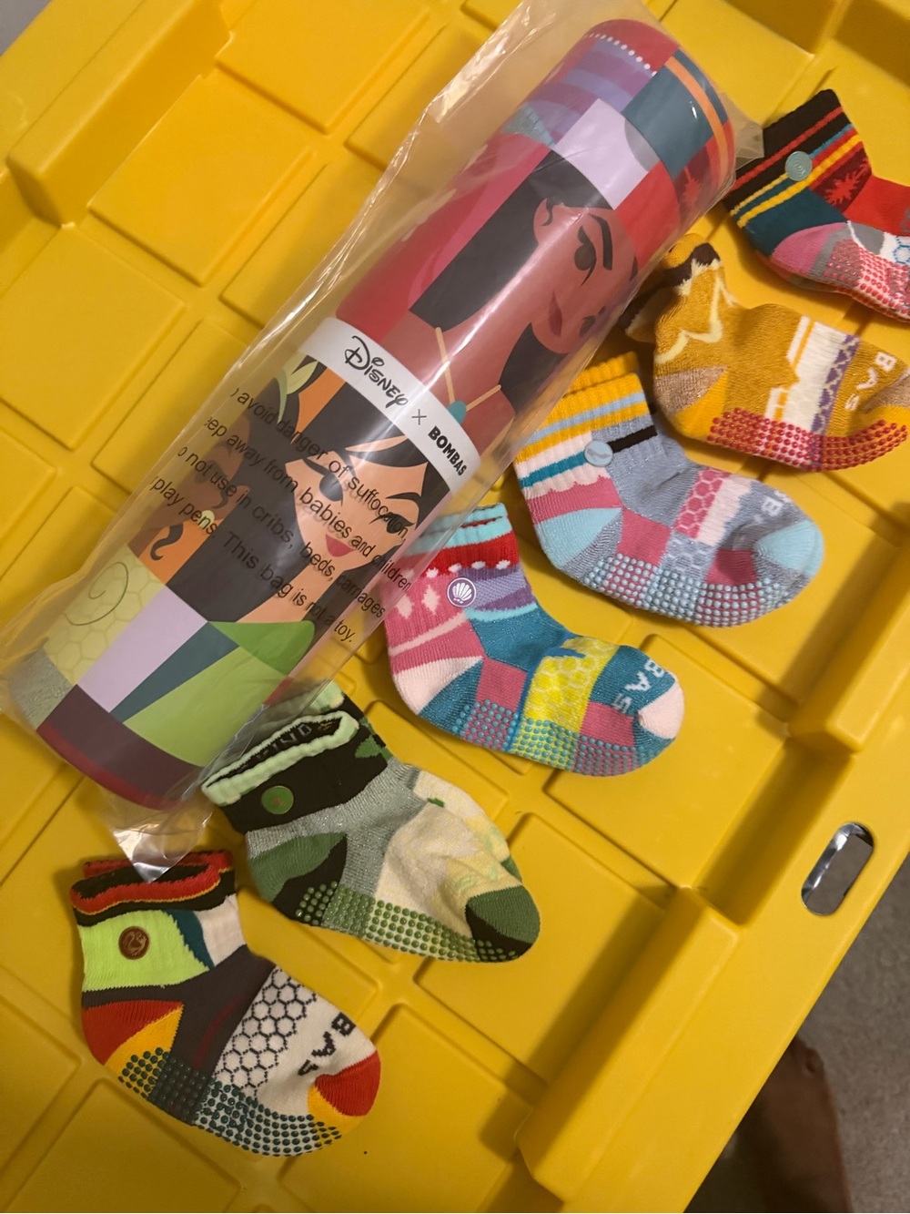 Bombas & Disney Multicolor Toddler Socks Variety Pack